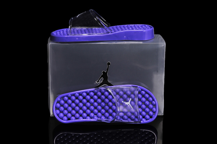 2013 All Blue Jordan Sandal For Women