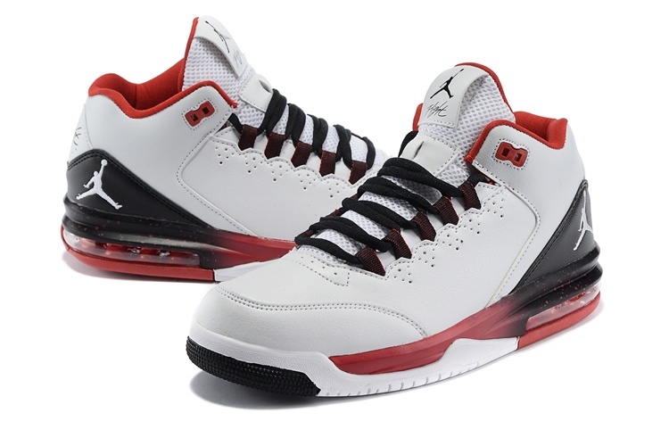 Air Jordan Flight Original White Black Red White Jumpman - Click Image to Close