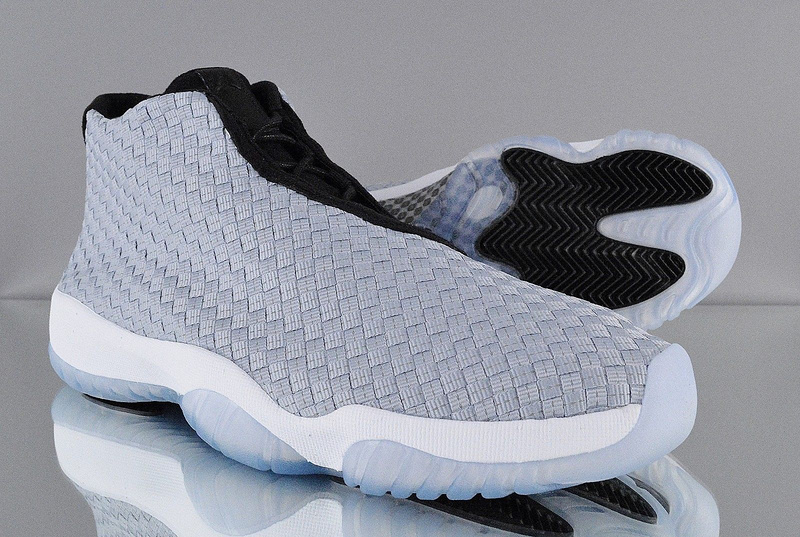 Air Jordan Future Grey Black Whihte Shoes