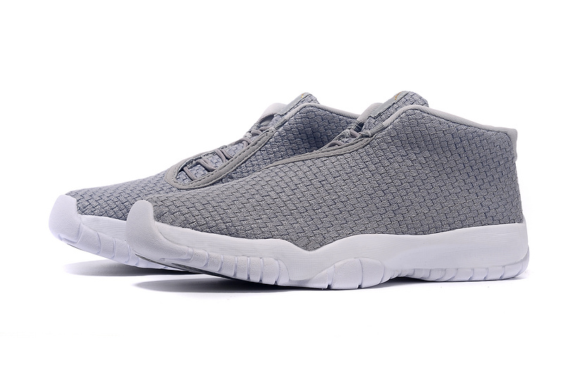 Air Jordan Future Shoes Grey White - Click Image to Close