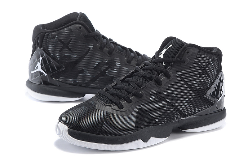 2015 Air Jordan Super Fly 4 All Black - Click Image to Close