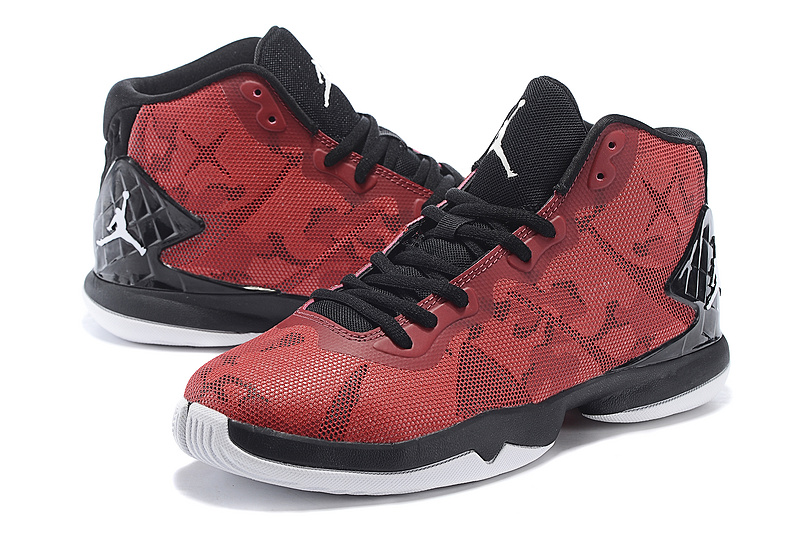 2015 Air Jordan Super Fly 4 Red Black