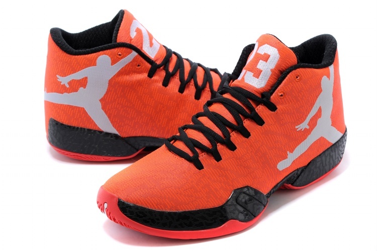 Air Jordan 29 Orange Black Grey Shoes
