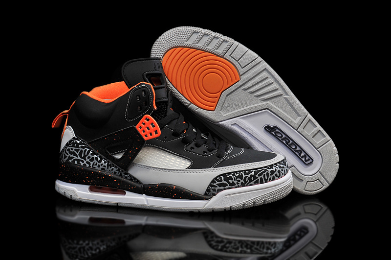 2015 Air Jordan 3.5 Black Orange Grey Shoes