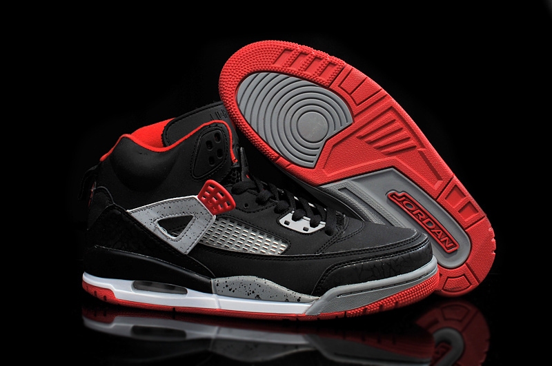 2015 Air Jordan 3.5 Black Red Grey Shoes