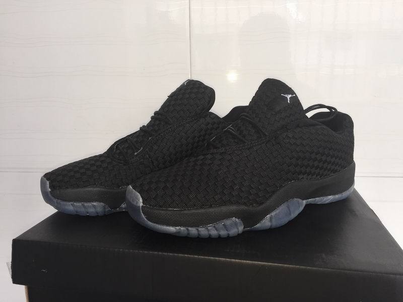 Air Jordan Future Low All Black Shoes - Click Image to Close