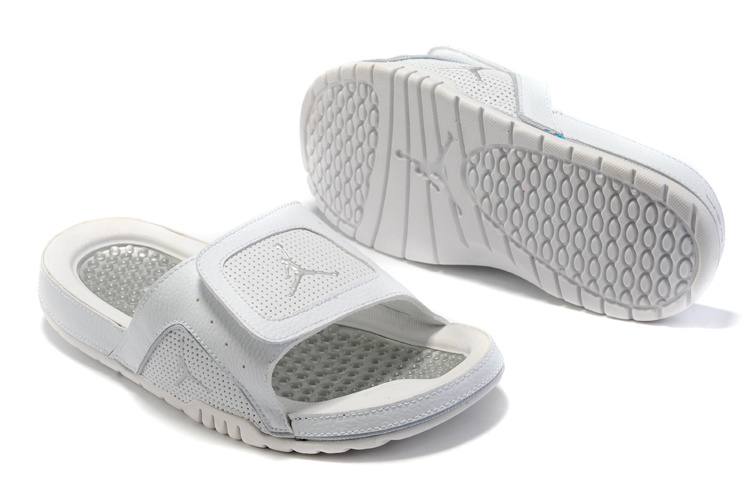 Air Jordan Hydro 2 All White Sandal - Click Image to Close