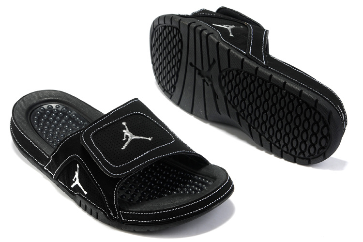 Air Jordan Hydro 5 All Black Sandal