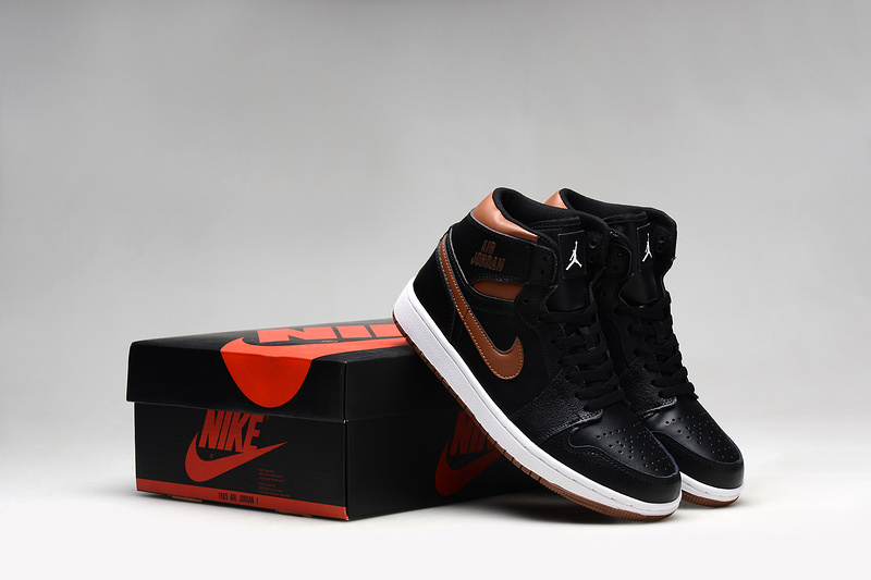 2015 Air Jordan 1 Retro Black Copper - Click Image to Close