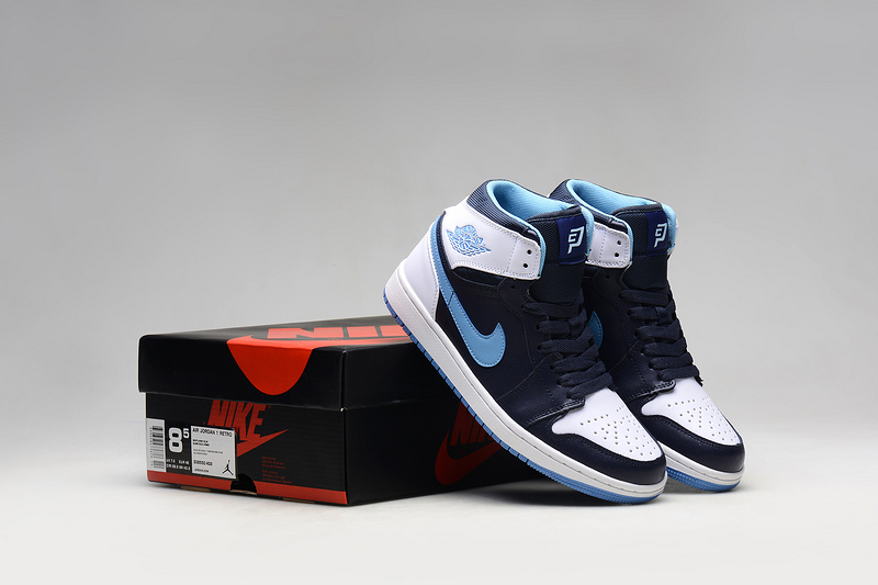 2015 Air Jordan 1 Retro CP3 White Army Blue