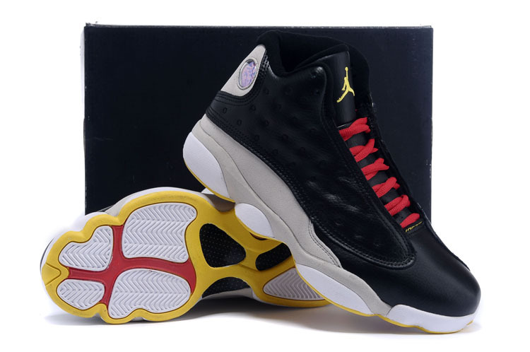 2015 Air Jordan 13 Retro Black Red White Shoes