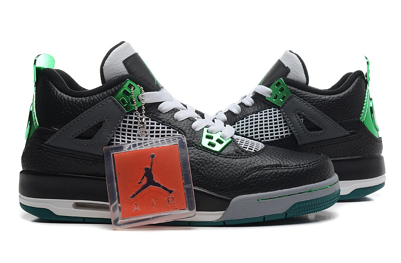 2015 Air Jordan 4 Retro Black Green