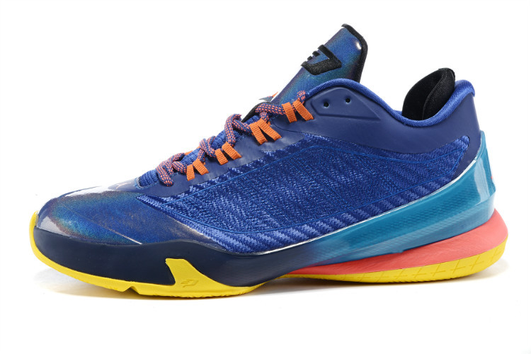 Nike Jordan CP3 VIII Sea Blue Pink Orange Shoes