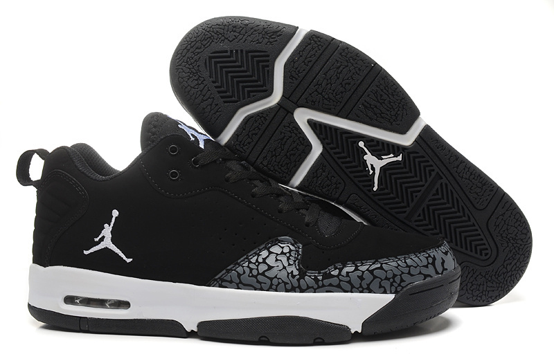 Air Jordan Cement Black White Shoes
