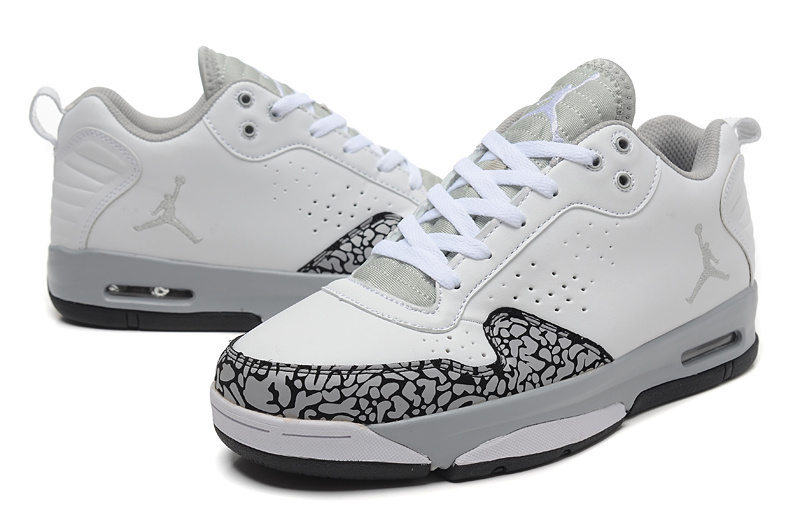 Air Jordan Cement Grey White Grey Shoes