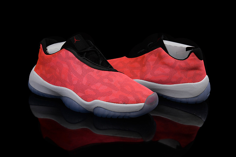 2015 New Jordan Future Low Shoes Burgundy Camo Orange Black - Click Image to Close