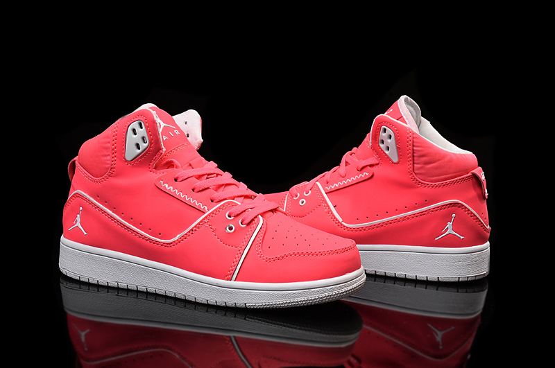 2015 Air Jordan 1 Flight 2 Red White Women Shoes - Click Image to Close