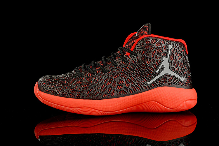 2016 Air Jordan Ultra.Fly Jimmy Classic Black Reddish Orange Shoes