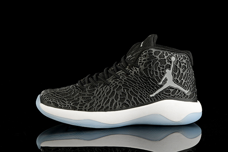 2016 Air Jordan Ultra.Fly Jimmy Classic Black White Shoes - Click Image to Close