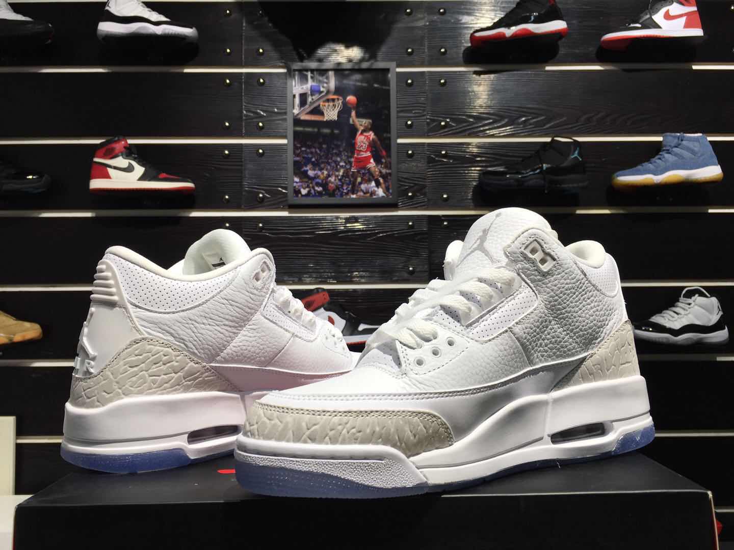 2018 Air Jordan 3 Pure White