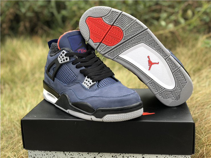 New Air jordan 4 wntr loyal blue shoes - Click Image to Close