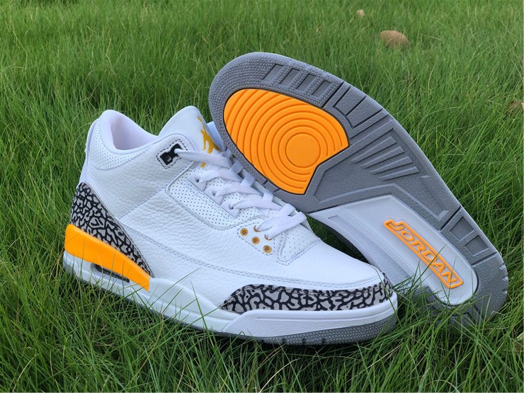 release New Air jordan 3 iii laser orange lover shoes