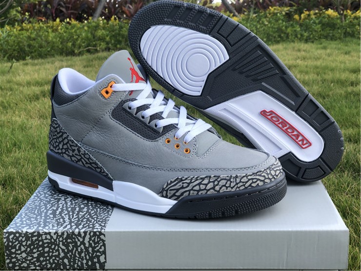 latest New Air jordan 3 cool grey shoes