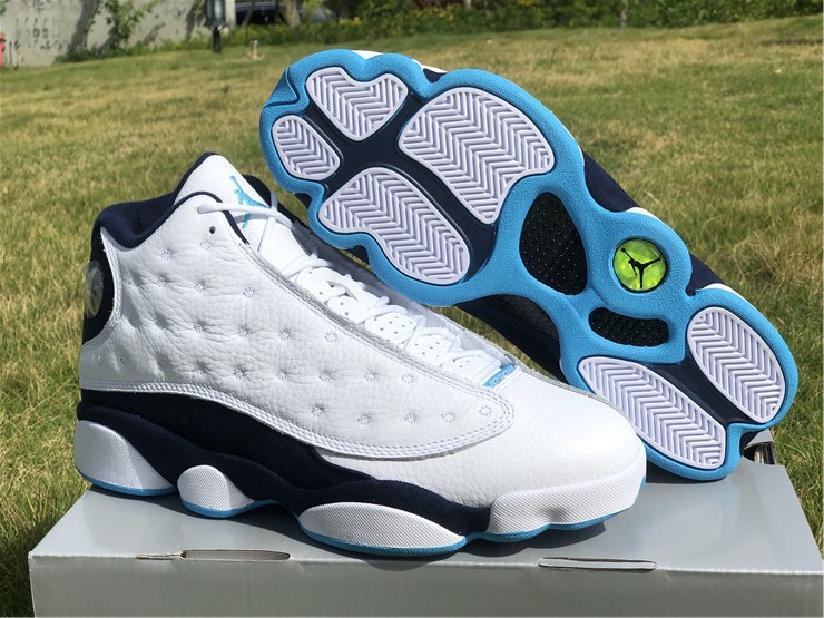 mens New Air jordan 13 dark powder blue shoes - Click Image to Close