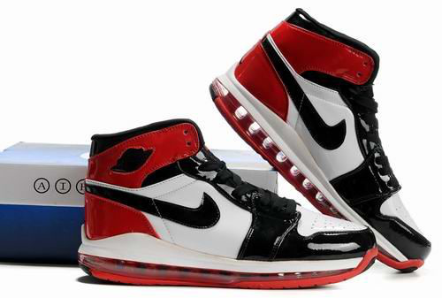 2012 Air Jordan Retro 1 Diamond Black White Red