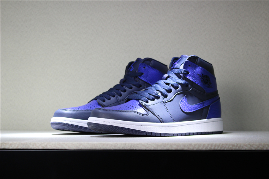 Air Jordan 1 Mid Pairs Obsidian And Royal Obsidian Summit White Game Royal