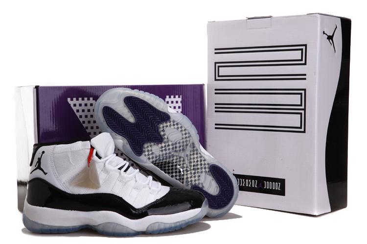 2012 Air Jordan 11 Chalcedony White Black Shoes