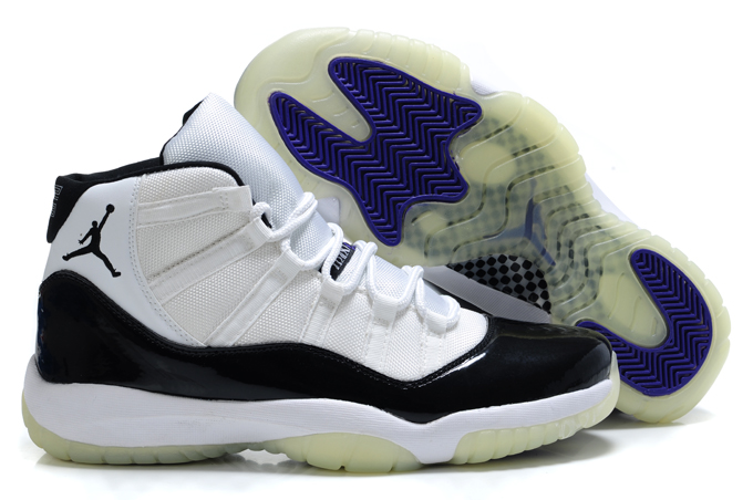 Popular Air Jordan 11 Concord Midnight White Black Blue