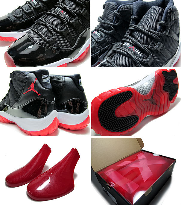 2015 Jordan 11 Bred Black Red