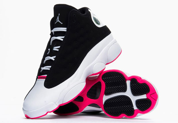 2015 Jordan 13 GS Black Hyper Pink For Women - Click Image to Close