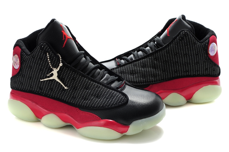 Air Jordan 13 Midnight White Red - Click Image to Close