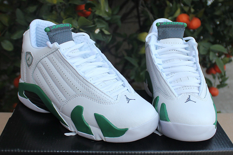 green and white 14s