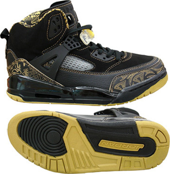 Authentic Air Jordan Shoes 3.5 Black Yellow