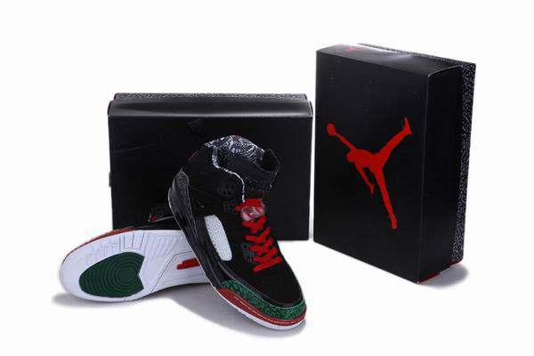 Popular Air Jordan 3.5 Reissue Black Green Red White Shoes - Click Image to Close