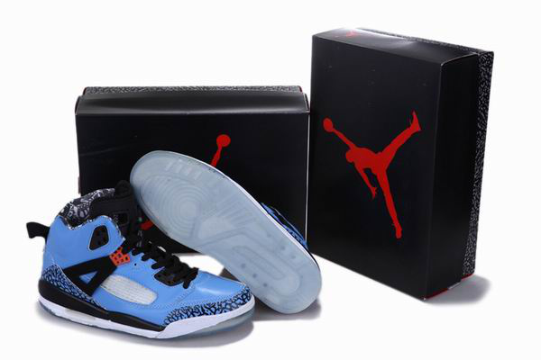 Popular Air Jordan 3.5 Reissue Blue Black White Cement Shoes - Click Image to Close