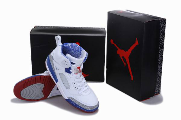 Popular Air Jordan 3.5 Reissue White Blue Grey Cement Shoes - Click Image to Close