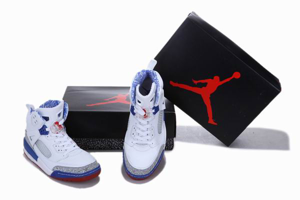 Popular Air Jordan 3.5 Reissue White Blue Grey Cement Shoes