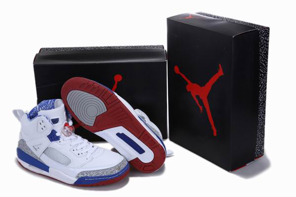 Popular Air Jordan 3.5 Reissue White Blue Grey Cement Shoes - Click Image to Close