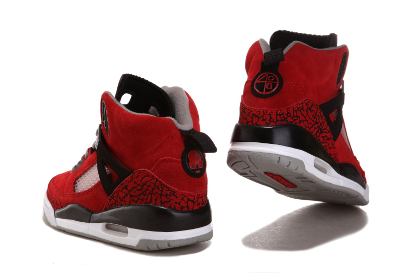 Air Jordan 3.5 Suede Red Black White Shoes