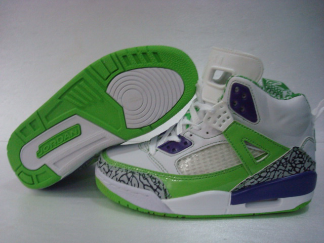 Real Air Jordan Shoes 3.5 White - Click Image to Close