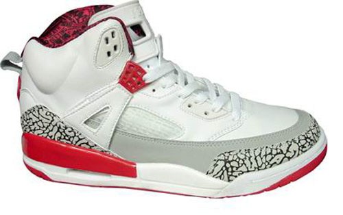 Real Air Jordan Shoes 3.5 White Red