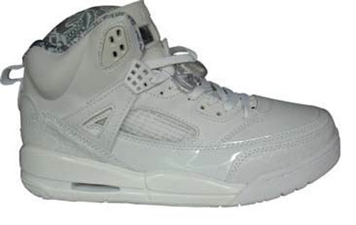 Real Air Jordan Shoes 3.5 White - Click Image to Close