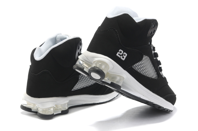 Light Air Jordan 5 Cushion White Black - Click Image to Close