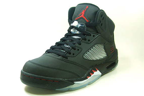 Real Air Jordan Shoes 5 Raging Bull Pack Varsity Black - Click Image to Close