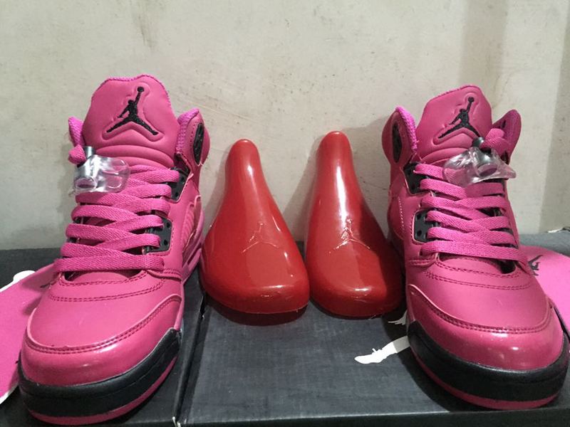 2015 Jordan 5 Pink Blace Women - Click Image to Close