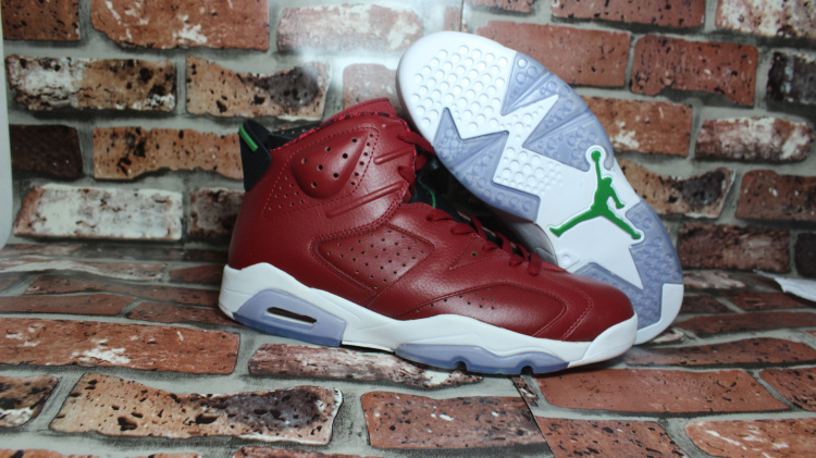 2015 Air Jordan 6 History of Jordan Christmas Red MVP Shoes - Click Image to Close